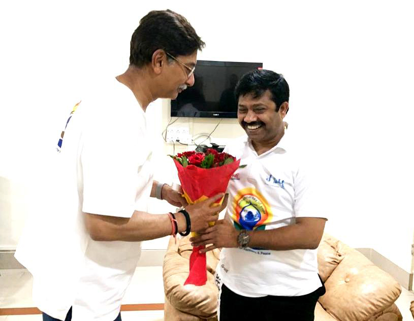 माननीय Nand Gopal Gupta Nandi जी से मुलाकात