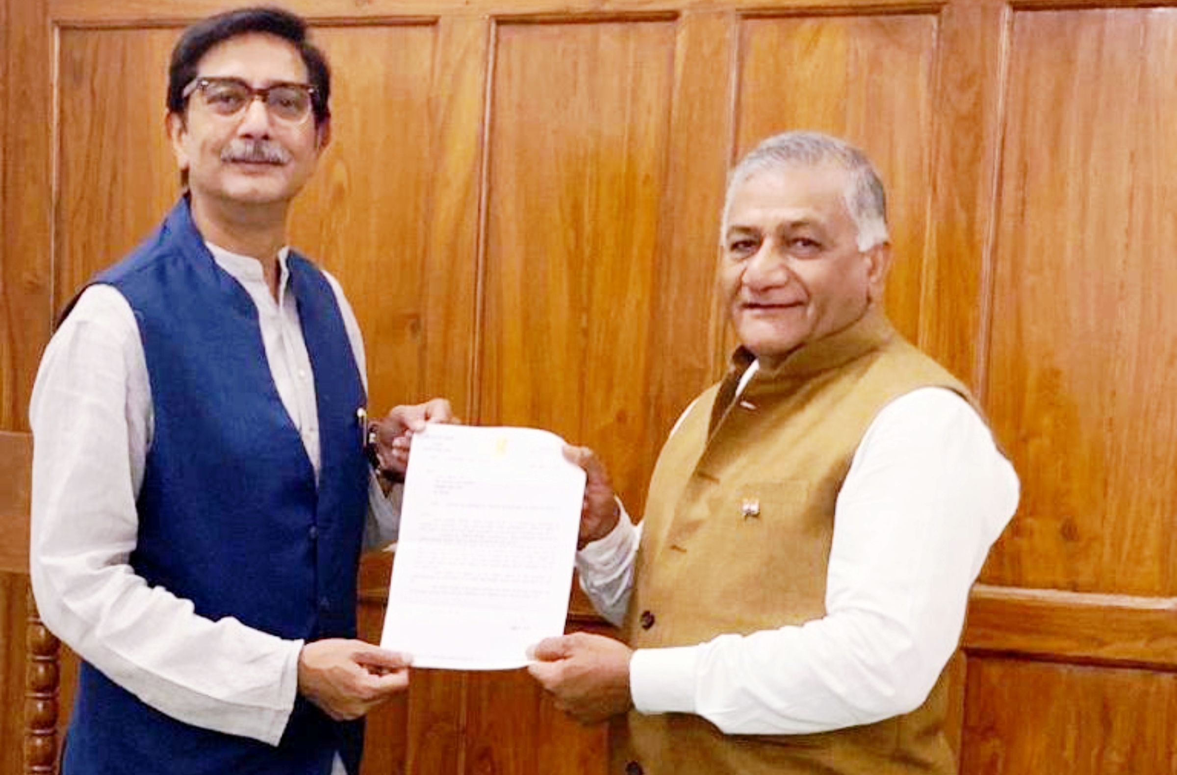 माननीय B. K. Singh जी से मुलाकात