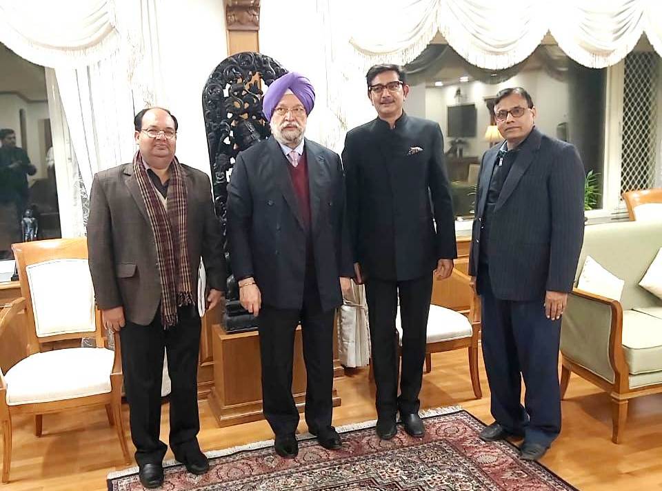 माननीय Hardeep Singh Puri जी से मुलाकात